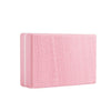 Two-color High-Density EVA Weighted Yoga Bricks Yoga Aids Dance Practice Bricks(Pink)