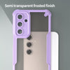 For Samsung Galaxy A26 5G Armor Glaze PC Hybrid TPU Phone Case(Purple)