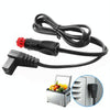 Car Mini Refrigerator Compressor Cigarette Lighter German Plug Power Cord(60SE0195)