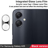 For Samsung Galaxy A05 imak High Definition Integrated Glass Lens Film Black Version