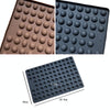 94-Cavity Sport Balls Silicone Molds For Making Fondant Cake Chocolate Candy Cookie Treat(Black)