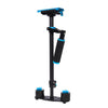YELANGU 38.5-61cm Carbon Fiber Handheld Stabilizer for DSLR & DV Digital Video & Cameras, Capacity Range 0.5-3kg(Blue)