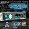 D3162 Car Colorful Lights MP3 Player Supports Voice Assistant / FM(Black)