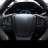 4 in 1 Steering Wheel H Logo Trim Decal Sticker for Honda Civic 10th Gen 2016-2019