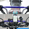 CS-859A2 Motorcycle Electric Vehicle Aluminum Alloy Extended Balance Bar Headlight Mobile Phone Bracket(Blue)