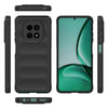 For Realme V60 5G Magic Shield TPU + Flannel Phone Case(Black)