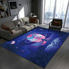 3D Visual Cartoon Cosmic Planet Living Room Carpet, Size: 60x90cm(RZ Cosmic Planet 7)