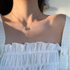 Ladies Light Luxury Bowknot Necklace Clavicle Chain, Specification:XL1313