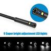 F280 1080P IP68 Waterproof Dual Camera WiFi Digital Endoscope, Length:1m Snake Tube(Black)