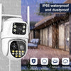3MP WiFi Security Camera, Colour Night Vision, AI Human Detection (US Plug)