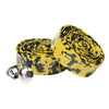 Camouflage Bicycle Curved Handlebar Straps(Yellow Black)