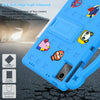 For TCL Tab 11 9466x3 Handle Kickstand Children EVA Shockproof Tablet Case(Sky Blue)