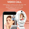 F01 1.28 Inch 4G Rotatable Dual-Camera Children Smart Calling Watch With SOS Function(White)