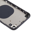 iPhone XR Back Glass Replacement, Black - Camera Lens & SIM Tray