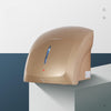 Interhasa  220V 1800W Hot and Cold Switching Electric Hand Dryer,Model: A1002 Gold,CN Plug