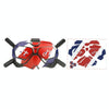 For DJI FPV RCSTQ Flying Glasses Sticker(Red Blue White)