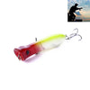 HENGJIA PO032 8cm/12g Simulation Hard Baits Fishing Lures with Hooks Tackle Baits Fit Saltwater and Freshwater (8#)