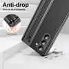 For Samsung Galaxy Z Fold5 Integrated PC + PU Phone Case with Pen / Pen Box(Black)