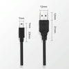 Driving Recorder Power Cord USB Car Charger Antihypertensive Line, Style: 30cm+2.5A(Android Straight Head)