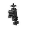 360 Pivot Magic Arm Mount 1/4 inch Ball Head Bracket(Black)