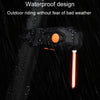 Bicycle Flowing Warning Tail Light Mountain Bike Night Riding Safety Indicator Light(Blue Light)
