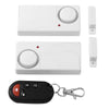 Wireless Door/Window Alarm with Remote, 2 Sensors, 105dB Siren
