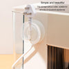 Multi-functional Data Cable Organizer Hole-free Plug Fixer Small Objects Hanger(Transparent)