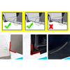4 PCS/Set Universal Car Styling PVC Car Door Edge Anti Collision Sticker Door Anti-Rub Strips Car Door Scratch Protector(Transparent)