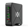 PD-75 Desktop PD Type-C USB QC 3.0 Fast Mobile Phone Charging Station Multifunctional Wireless Charger(AU Plug)