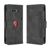 For Asus ROG Phone 3 ZS661KS Wallet Style Skin Feel Calf Pattern Leather Case with Separate Card Slot(Black)