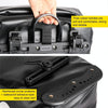 Rhinowalk Bicycle Backpack Full Waterproof Shelf Bag 25L Unilateral Frame Bag Long-distance Travel Bicycle Bag(Full Black)