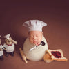 Bread 2 Pieces Newborn Babies Photography Clothing Chef Theme Set