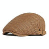 Outdoor Breathable Mesh Beret Painter Hat(Coffee)