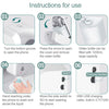 1200ML Touchless Automatic Infrared Sensor Spray Sterilization Dispenser(Pink)