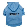 Fleece Hooded Dog Sweater, Light Blue, Medium - Cosy & Warm