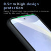 For Samsung Galaxy S24 5G Armor Precise Hole PC Hybrid TPU Phone Case(Transparent)