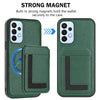For Samsung Galaxy A32 4G CX01 Detachable Magsafe Magnetic Card Bag Phone Case(Peacock Green)