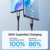 JOYROOM A21 3.5A USB+Type-C to 8 Pin+Type-C+Micro USB 3 in 2 Charging Cable, Length: 1.2m(Black)
