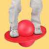 Bouncing Ball Explosion-proof Balance Outdoor Inflatable Exercise Jumping Balls Toys (Red)