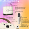 Outdoor Home Portable Wireless Karaoke Sound Cell Phone Integrated Microphone Smart Speaker, Style: With Single Mic White