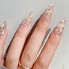 3 Boxes Nail Decorations Shell Sequins Nail Jewelry(01 Golden)