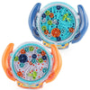 Kids 3D Maze Ball Toys Breakthrough Balance Roller Ball Puzzle Game Thinking Training Labyrinth(Orange)