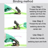 Motorcycle Ratchet Tensioner Cargo Bundling And Luggage Fixing Straps, Specification: Black 1.5m