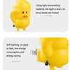 5 PCS 316 Cartoon Duck LED Bedroom Bedside Night Light Baby Nursing Energy-Saving Light, US Plug(Pink)