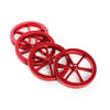 Creality Metal Red Hand Screwed Leveling Nut for Ender-3 / Ender-3 Pro / Ender-3 V2 / CR-10 Pro V2 3D Printer (Red)