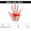 JUNGLE LEOPARD Outdoor Sports Mountaineering Full Finger Gloves Mesh Touch Screen Anti-Skid Gloves, Size: L(Orange+Yellow)