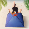 Indoor and Outdoor Automatic Quick Opening Sunshade Headrest Tent, Size: L 80x50x55cm(Watermelon)
