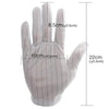 10 Pairs Anti-static Striped Dispensing Gloves, SizeFree Size