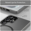 For Samsung Galaxy S25 Ultra MagSafe Frosted Translucent TPU + PC Full Coverage Phone Case(Black)