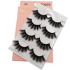 4 Pairs In One Box Handmade Mink False Eyelashes Slender And Long Three-Dimensional Multilayer Eyelashes(G106)